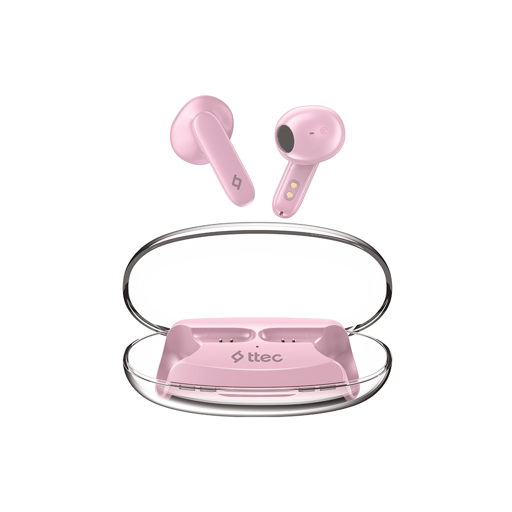 ttec 2KM170PP ttec AirBeat Glace Gerçek Kablosuz TWS Bluetooth Kulaklık- 2KM170 Pudra Pembesi