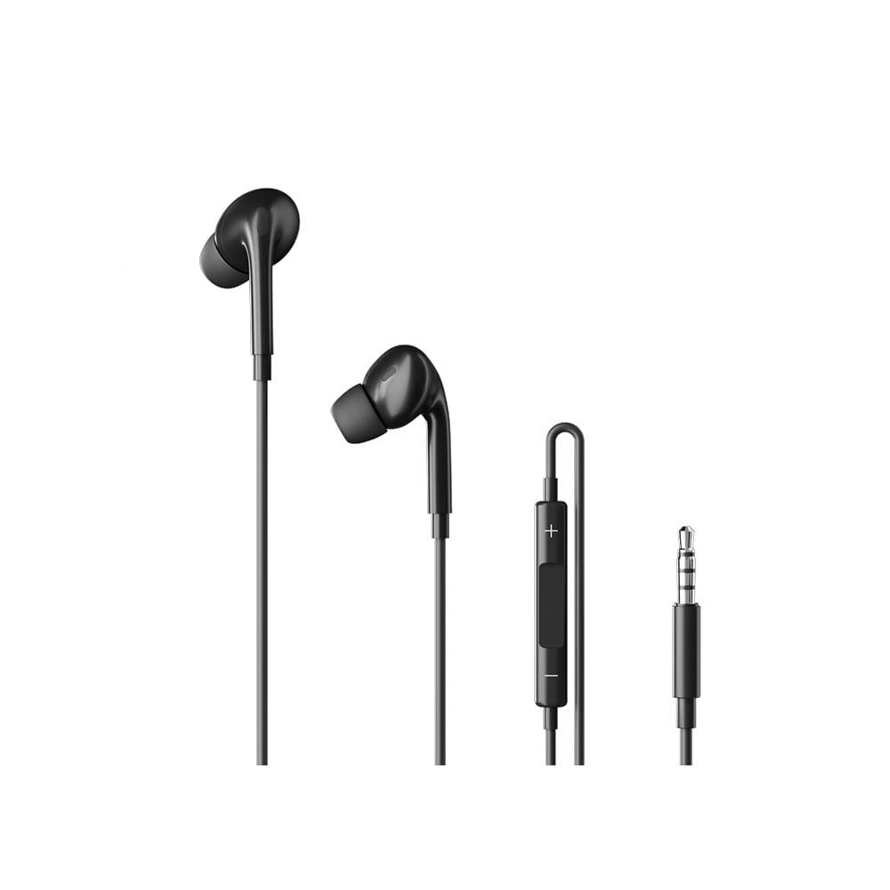 2KMM19S ttec Pop 3 Classic 3.5mm Stereo Mikrofonlu Kulakiçi Kablolu Kulaklık Siyah