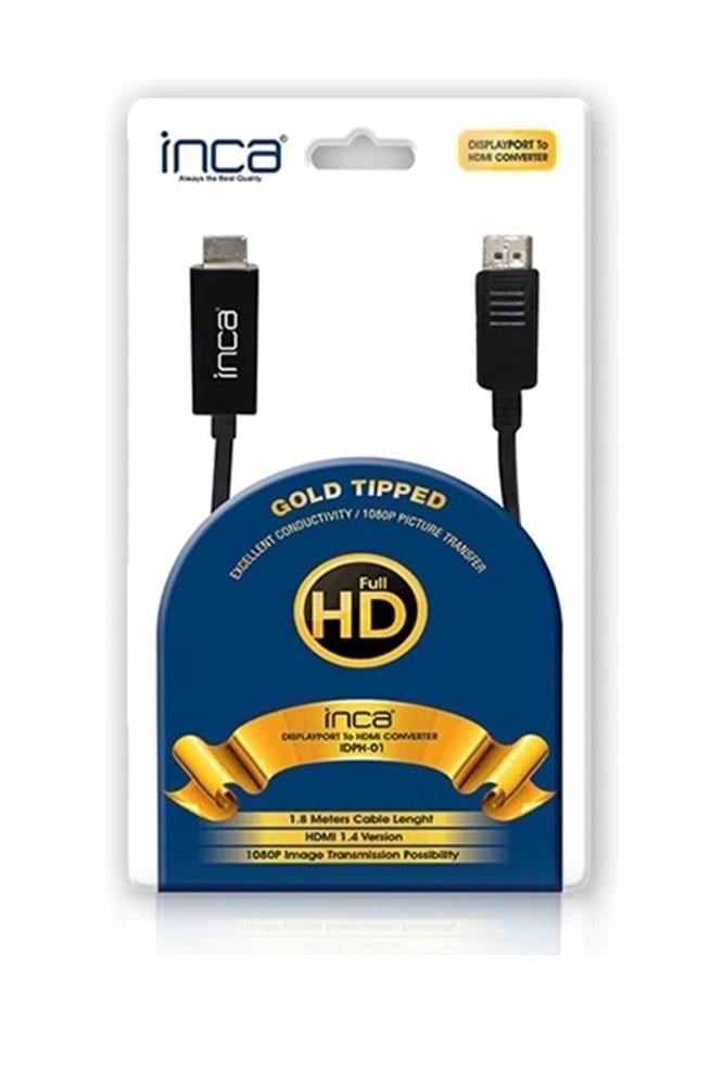 Inca IDPH-01 Displayport To Hdmı 1,8mt