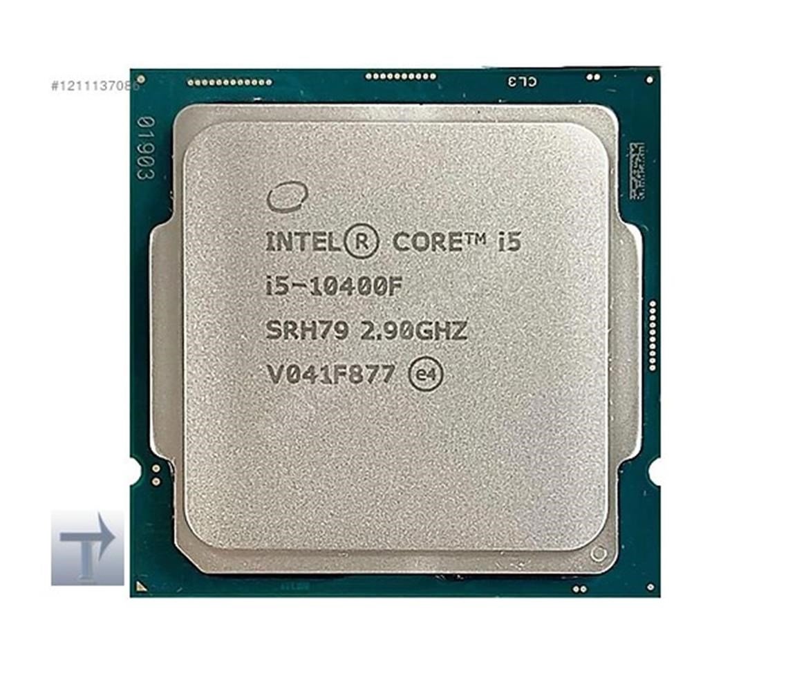 Intel Core i5 10400F TRAY Soket 1200 2.9GHz 12MB Önbellek 6 Çekirdek 14nm İşlemci Kutusuz NOVGA