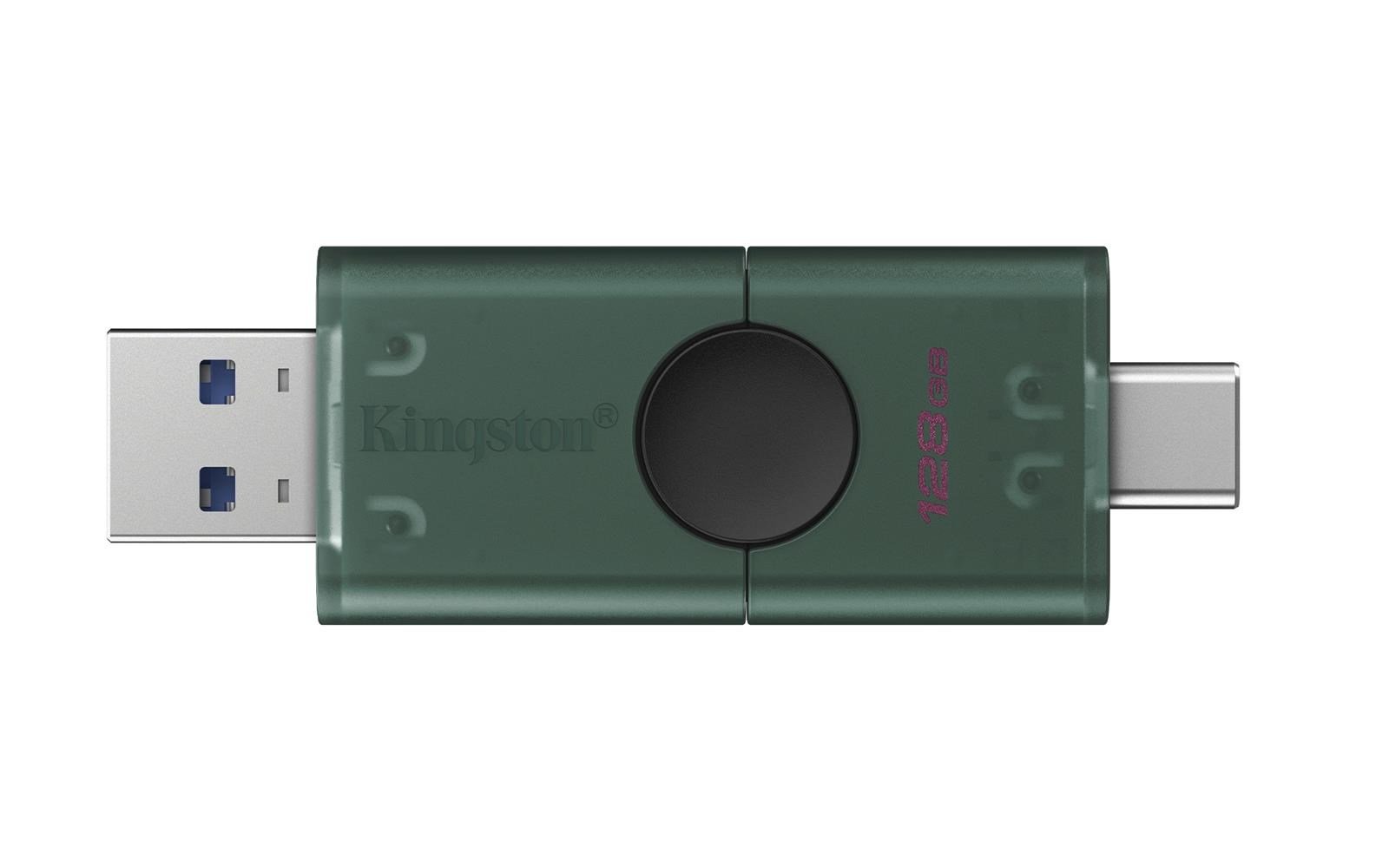 Kingston DTDEG2-128GB 128GB USB-A + USB-C 3.2 Gen 1 DataTraveler DuoG2 Flash Bellek