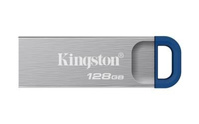Kingston DTKNG2-128GB 128GB DataTraveler Kyson 220MB-s Metal USB 3.2 Gen 1 Flash Bellek