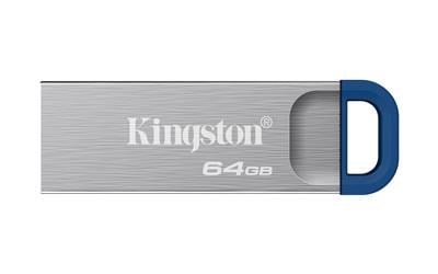 Kingston DTKNG2-64GB 64GB DataTraveler Kyson 220MB-s Metal USB 3.2 Gen 1 Flash Bellek