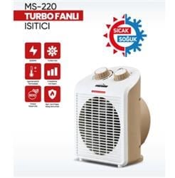 Marsstar Ms-220 Sıcak-Soğuk Fanlı Isıtıcı