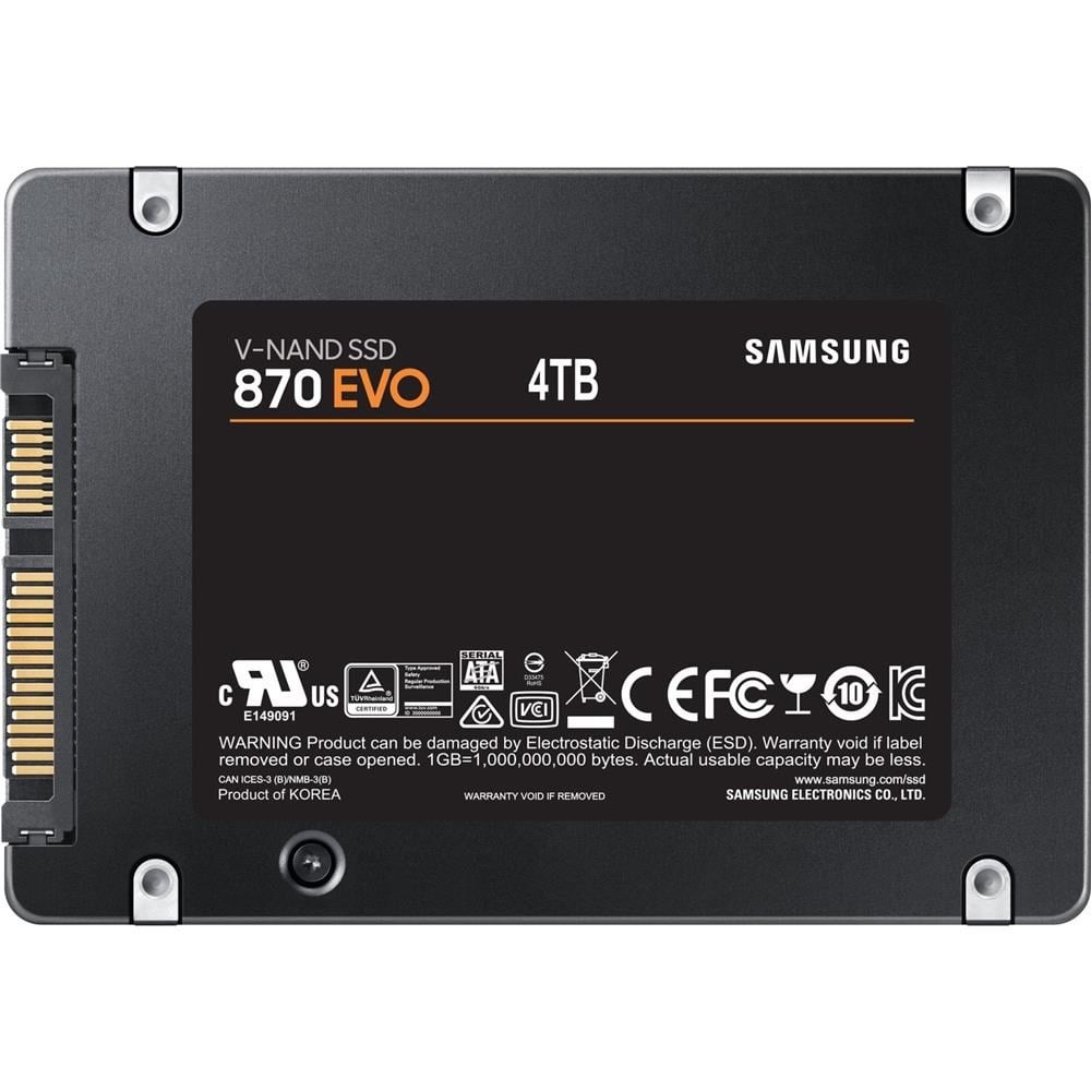Samsung 4TB 870 Evo 560MB-530MB-s Sata 2.5