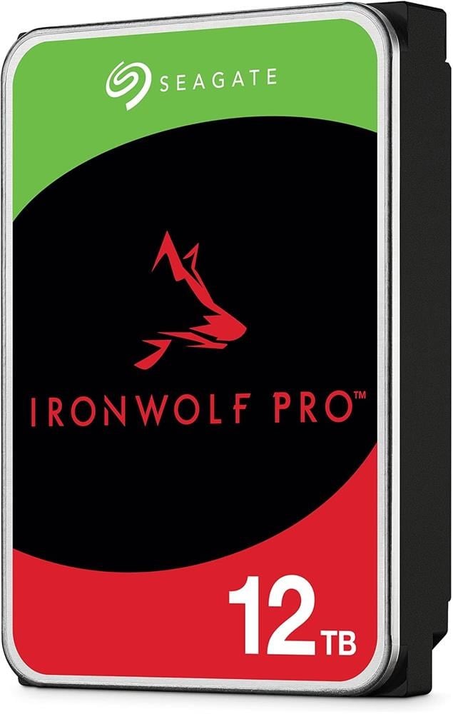 Seagate 12Tb Ironwolf Pro ST12000NT001 7200RPM 256MB Sata3 550TB-Y Rv Nas Harddisk
