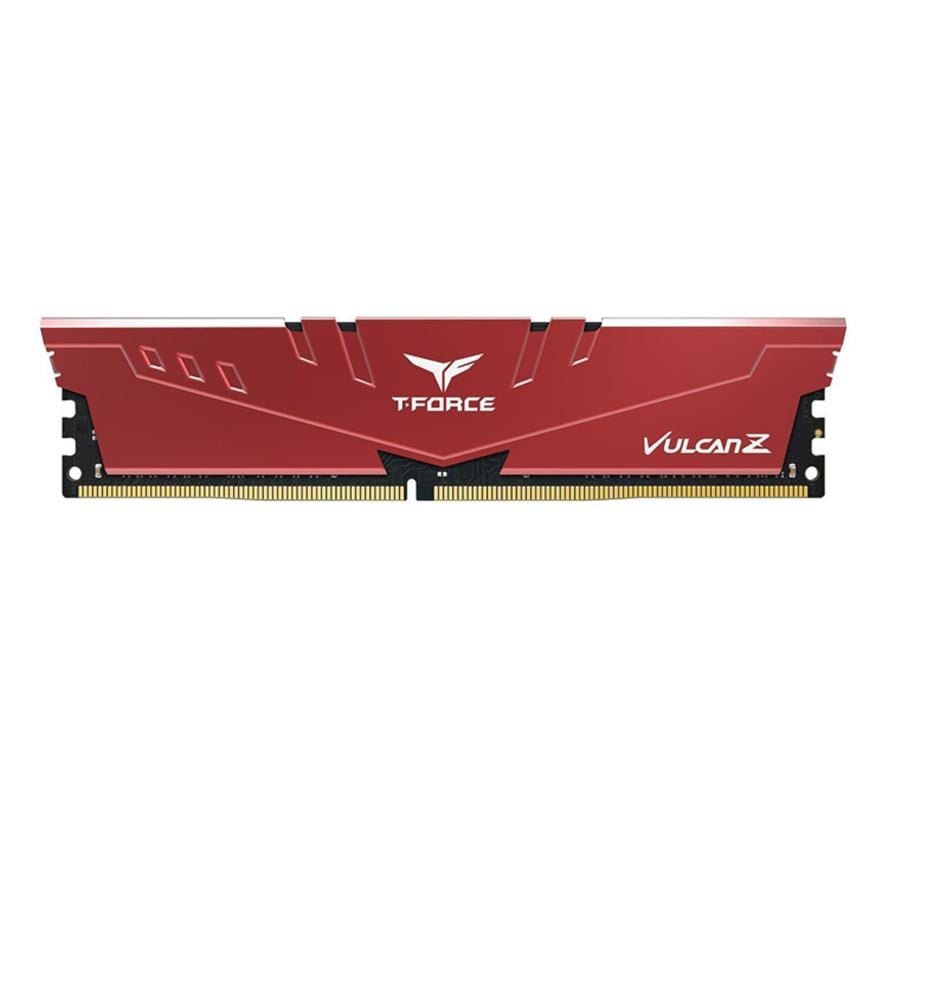 Team T-Force Vulcan Z 8GB (1x8GB) DDR4 3200MHz CL16 Kırmızı Gaming Ram (TLZRD48G3200HC16F01)