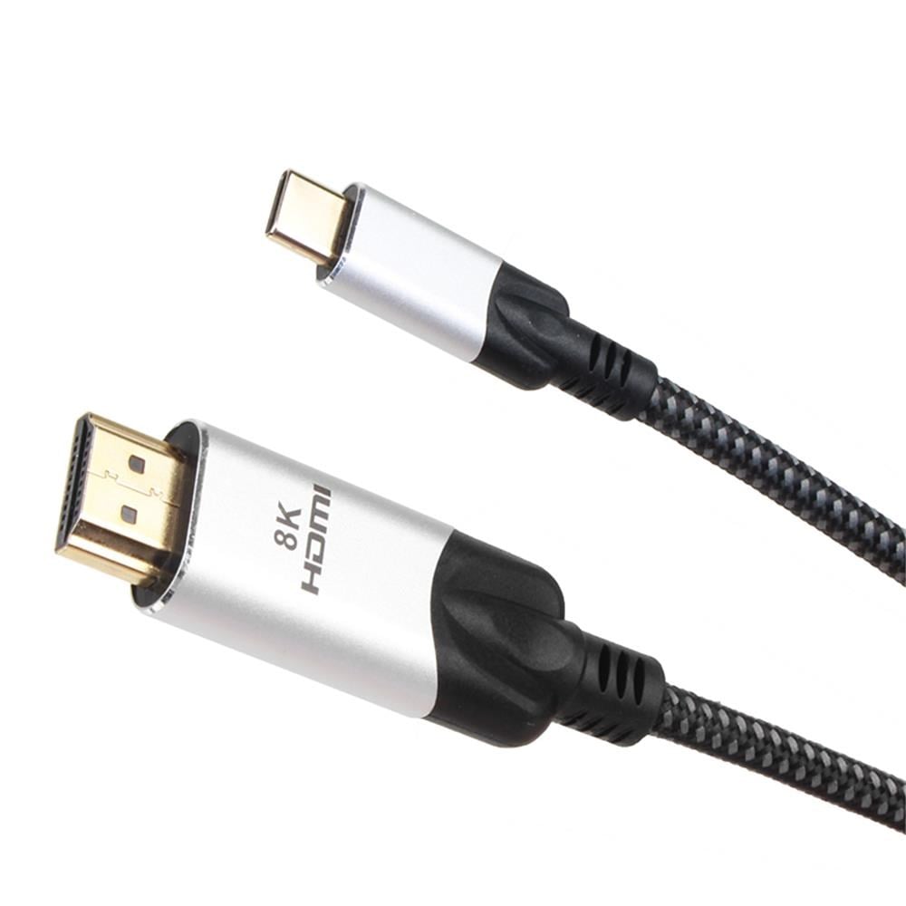 Vcom CU423MCV-1.8 Siyah 1.8MT Type-C To Hdmi 2.0V Kablo