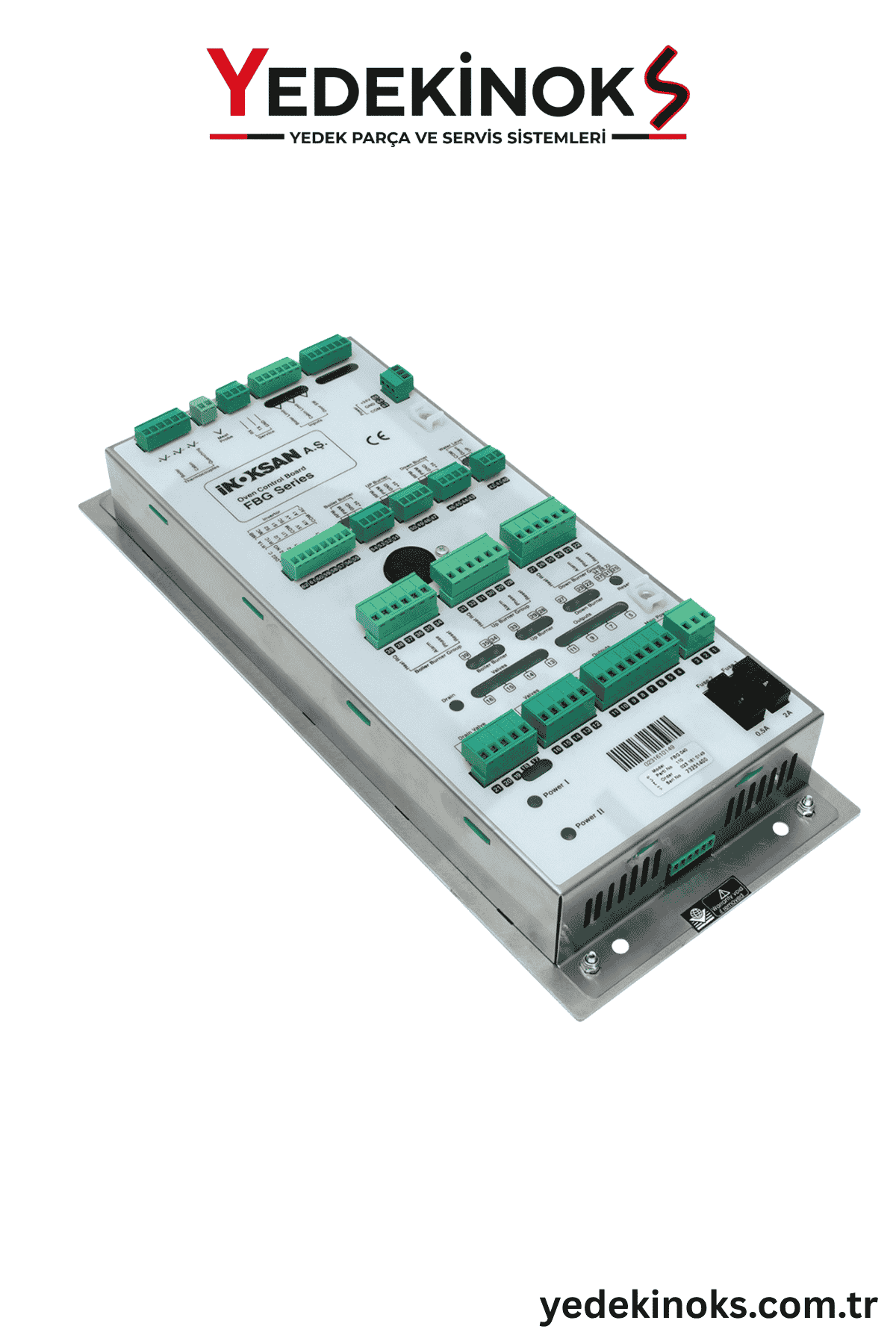 İnoksan FBG10 - FBG20 - FBG40 Gazlı Fırın Elektronik Kontrol Kartı
