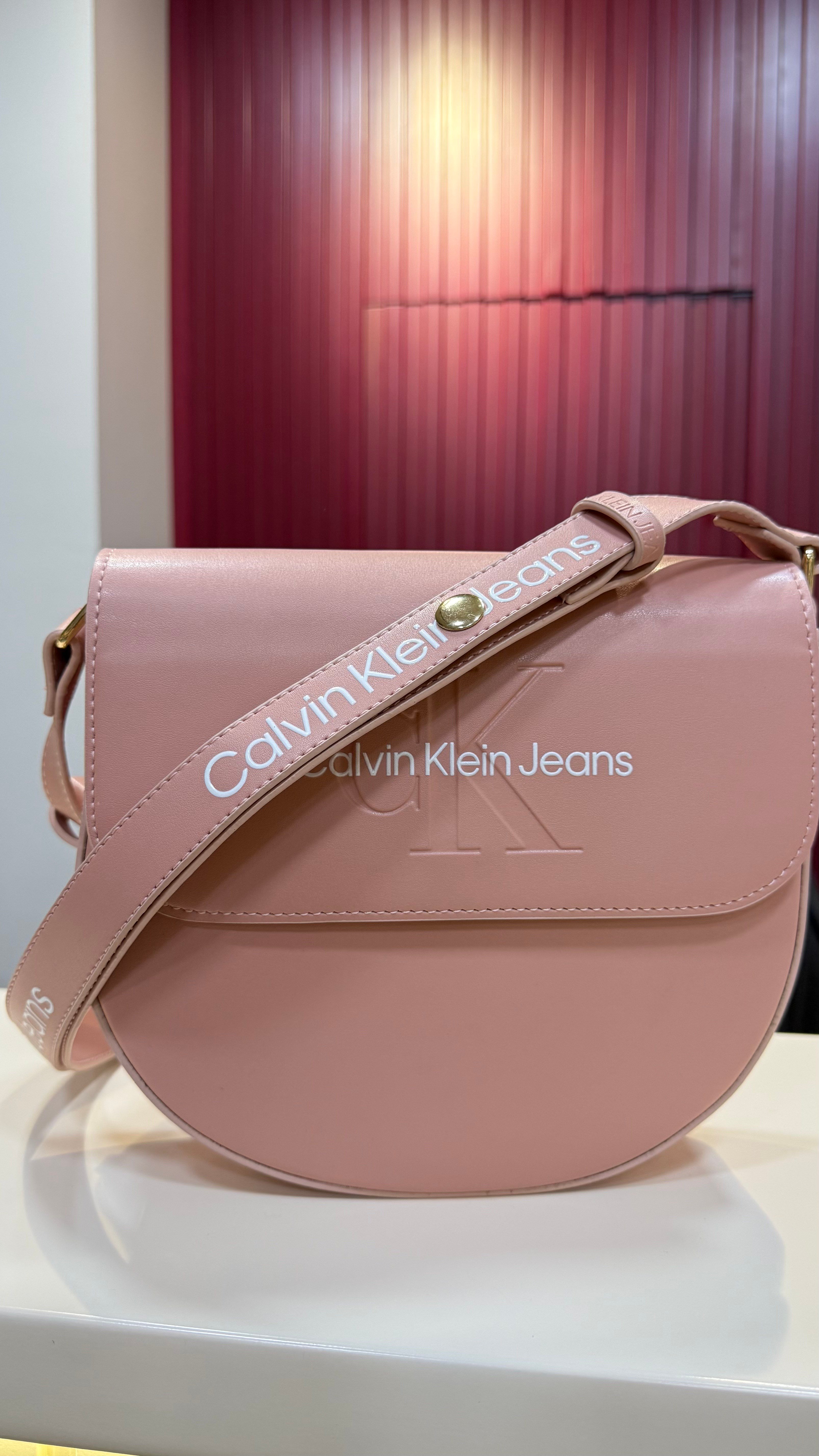 Calvin Klein Jeans Kadın Omuz Çantası-pembe