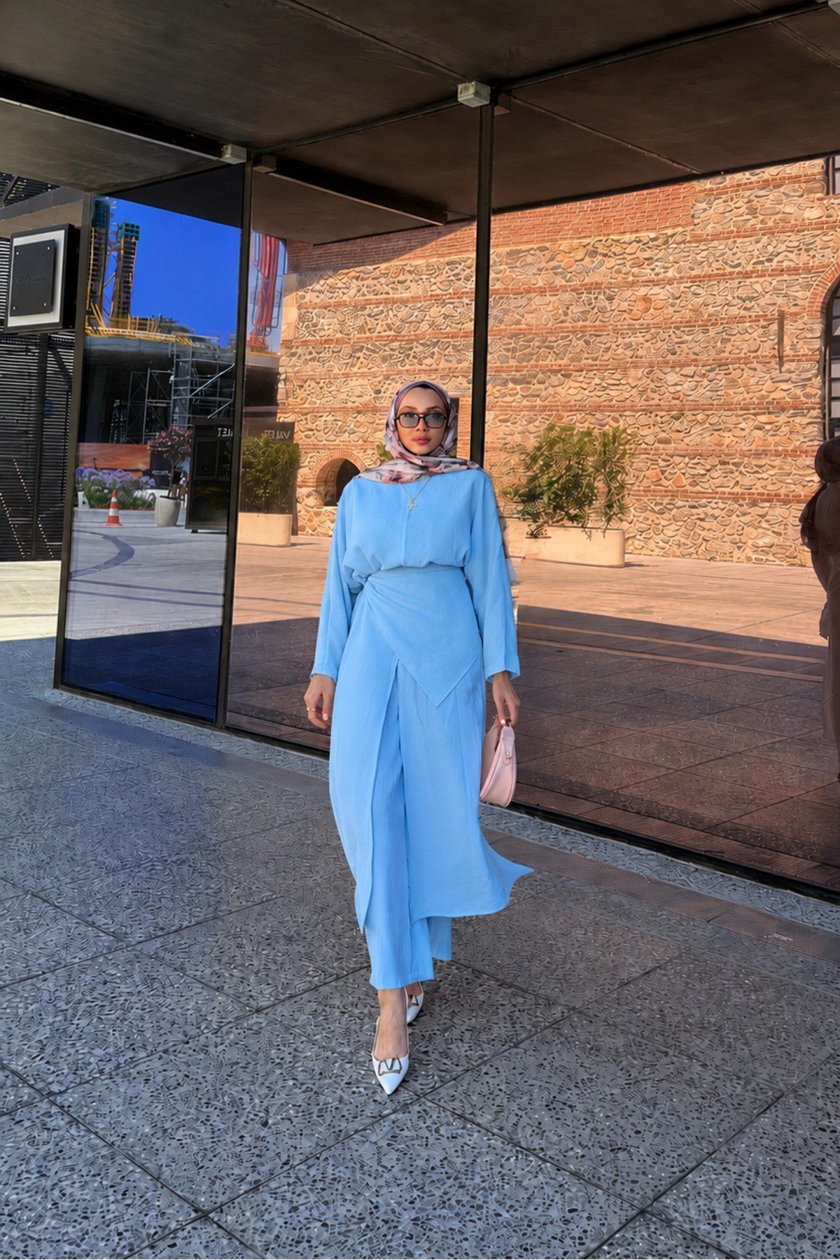 Nehir Üçlü Tesettür Takım