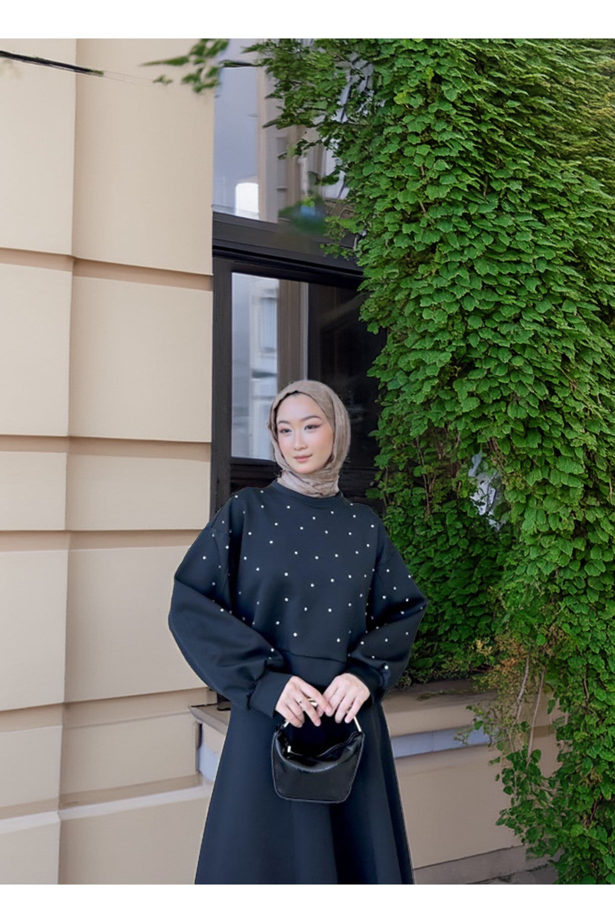 TAŞLI SCUBA SWEATSHİRT
