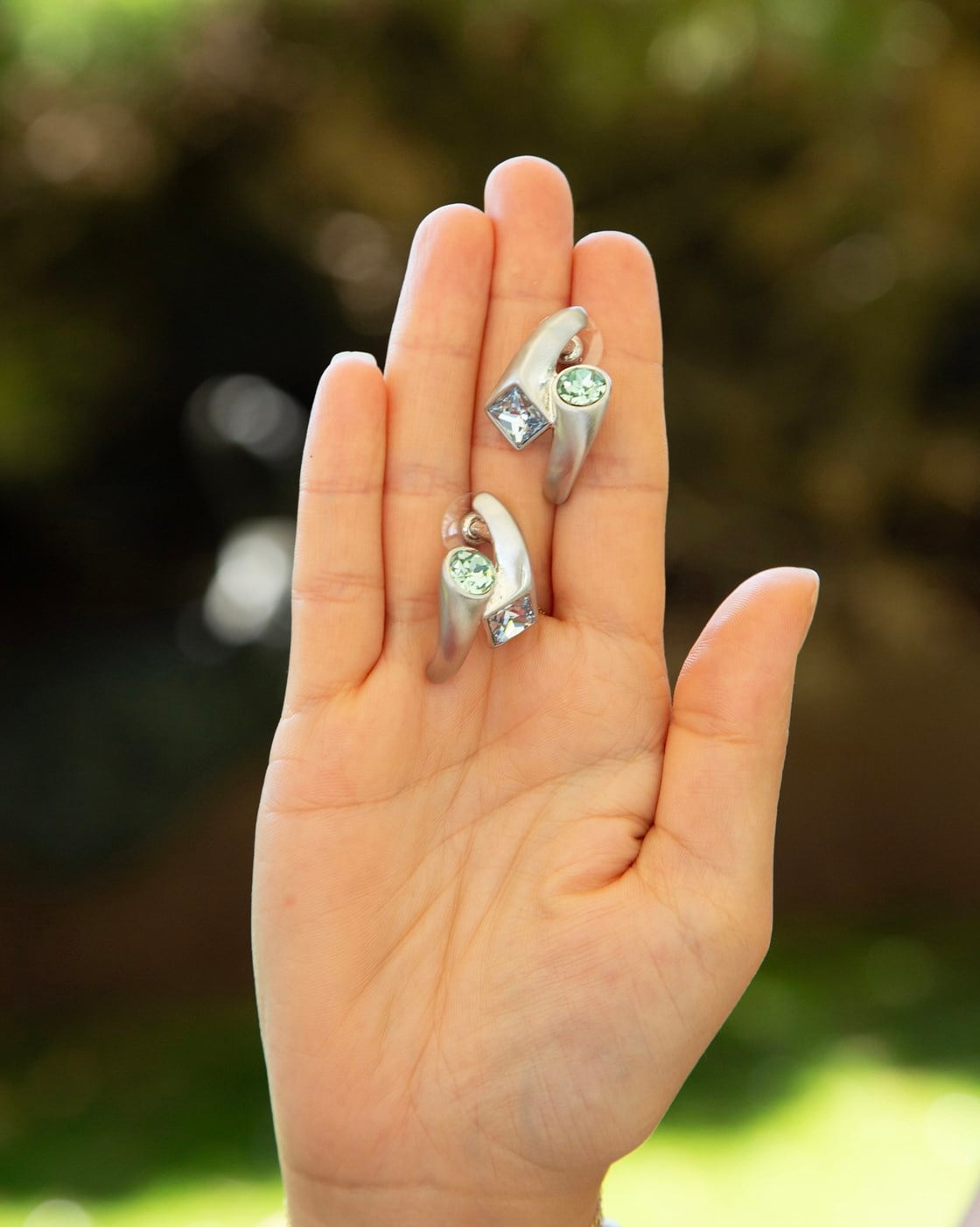 Vintage - Swarovski Küpe 096