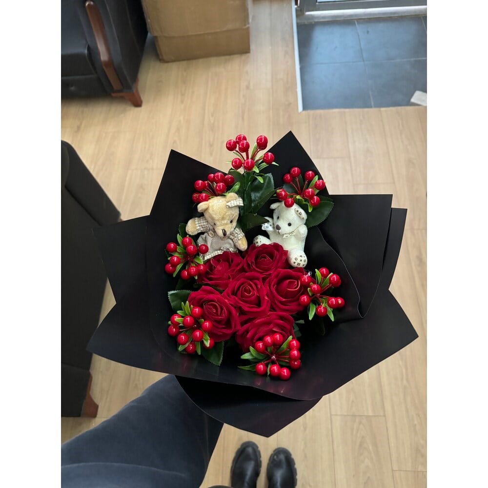 Ayıcıklı Kokina Buketi