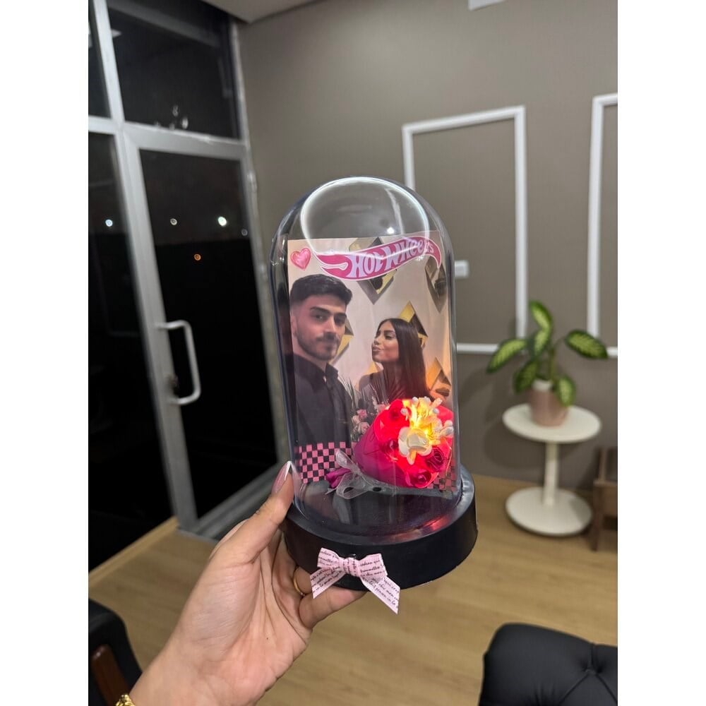 Hotflowers Işıklı Fanus