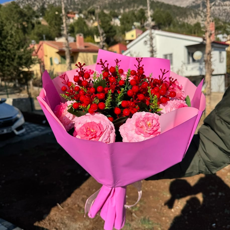 Kasımpatı Ve Kokina Buketi