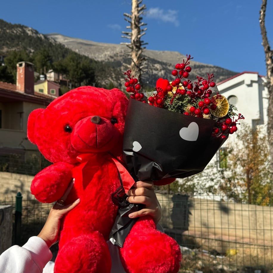 Peluş Kokina Buketi