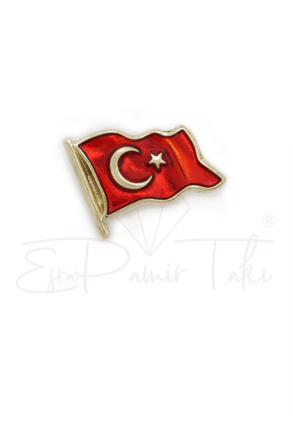 Türk Bayrağı Rozet