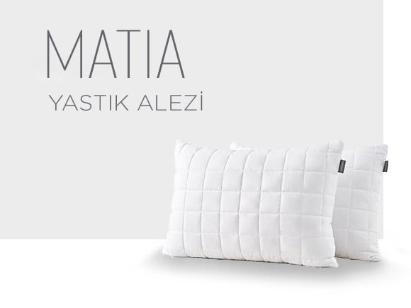 Matia İkili Yastık Alezi