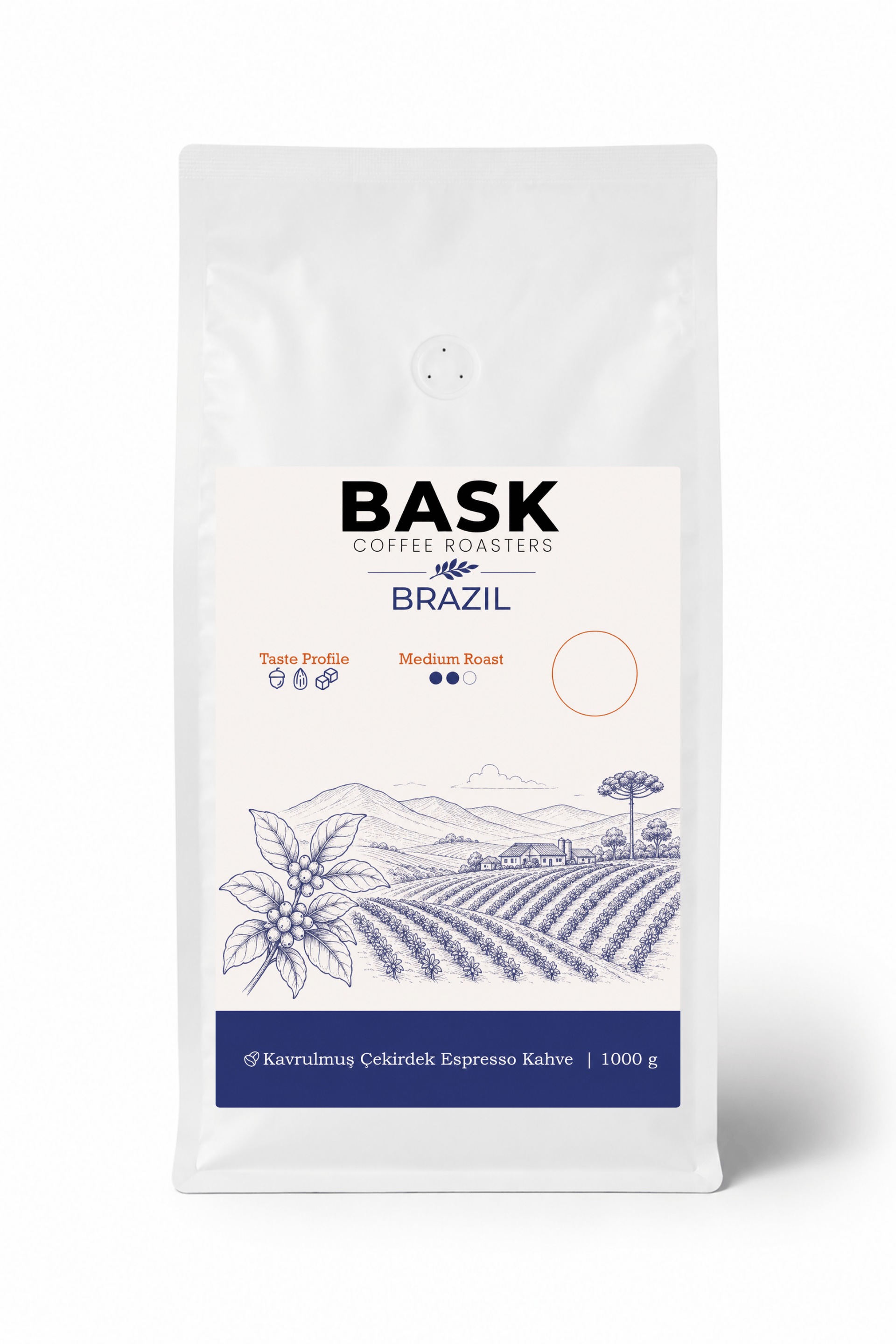 Espresso Çekirdek Kahve | Brazil 1000g