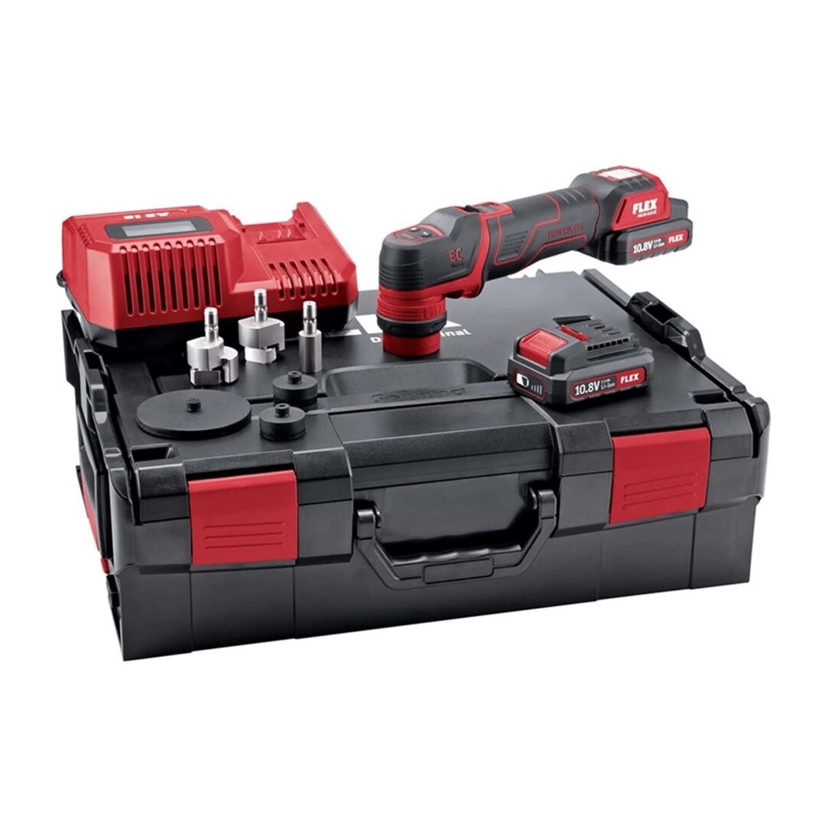 FLEX PXE 80 12-EC/2.5 Set - Rotary/Orbital Akülü Nano Polisaj Makinesi Seti