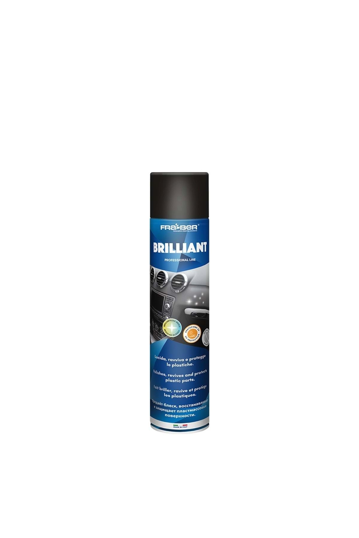 FRABER BRILLIANT 600 ML PLASTİK VİNİL AHŞAP KORUYUCU VE PARLATICI