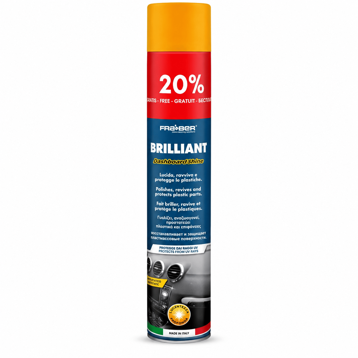 FRABER BRILLIANT 750 ML TORPİDO PARLATICI