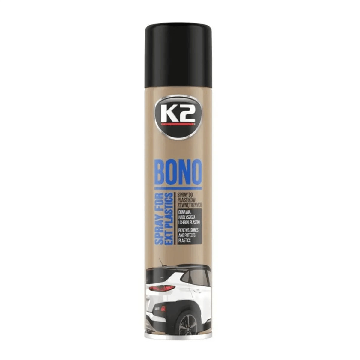 K2 Bono Dış Plastik Aksam Parlatıcı 300 ml Aeresol