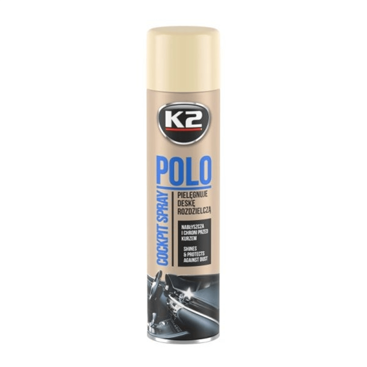 K2 Polo Cockpit Spray Vanilya 750 ml
