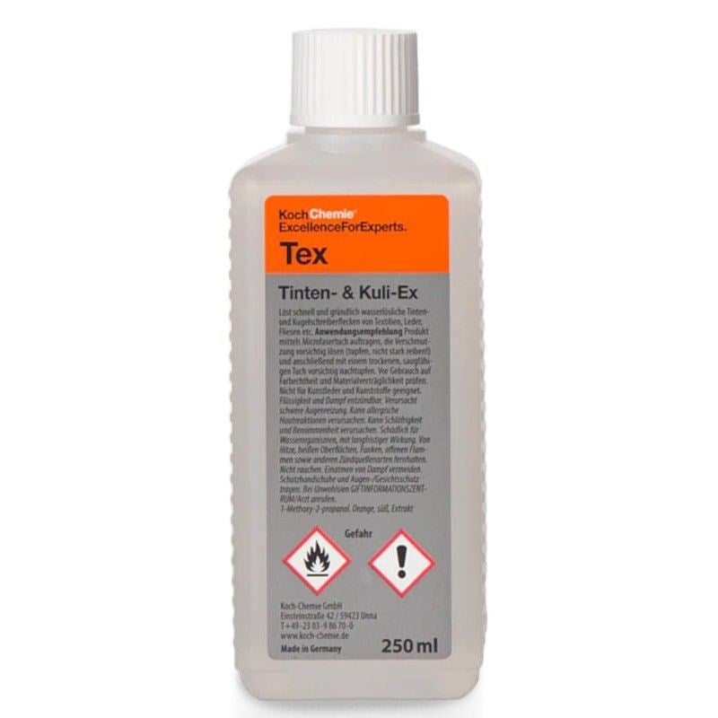 KOCH CHEMİE TEX Tinten Kuli-Ex Mürekkep ve Tükenmez Kalem Çıkarıcı 250 ml