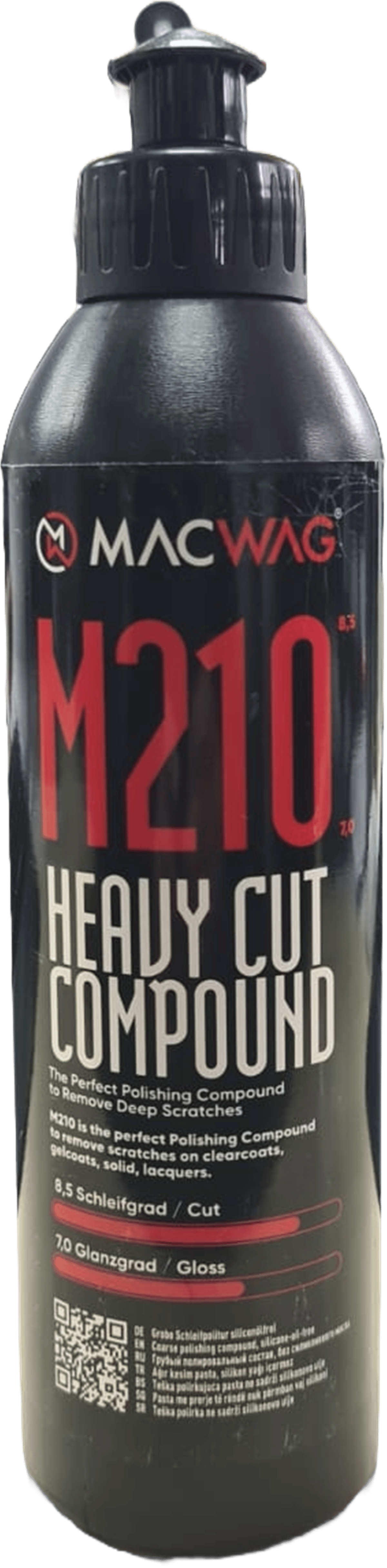 MACWAG M.210 HEAVY CUT COMPOUND 250 ML