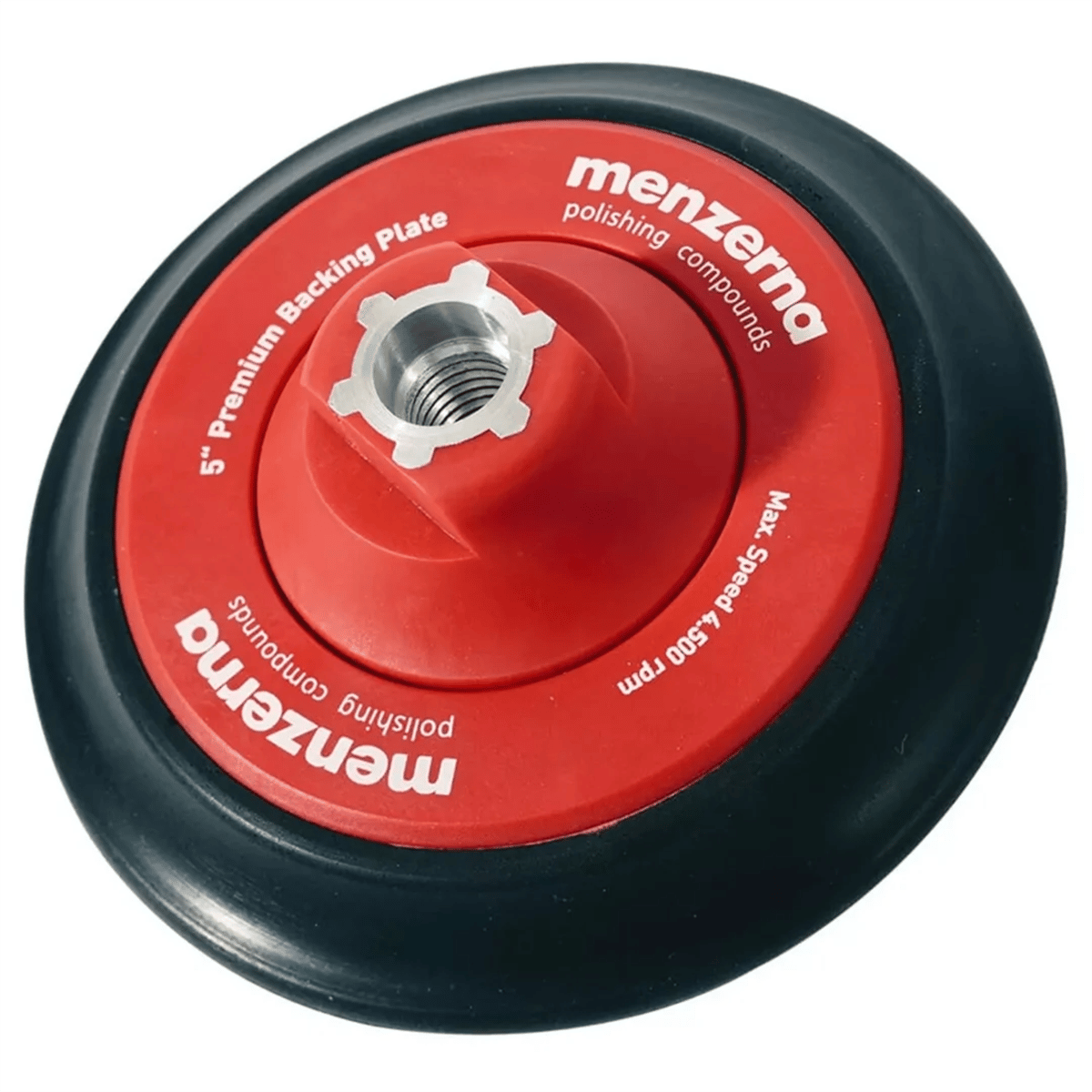 MENZERNA Rotary Polisaj Makineleri Için Esnek Ve Dayanıklı Ped Destek Disk Tabanlık 5
