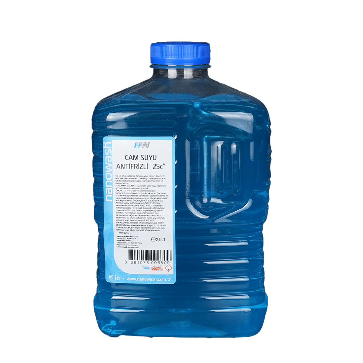 Nanowash -25°C Cam Suyu Kışlık 2.5 Lt
