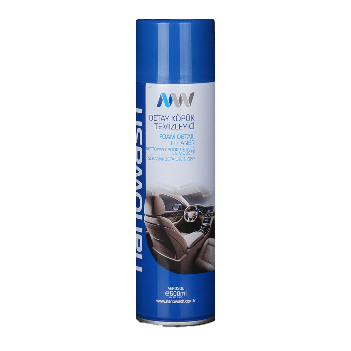 Nanowash Detaylı Köpük Temizleyici 500 ML Aerosol