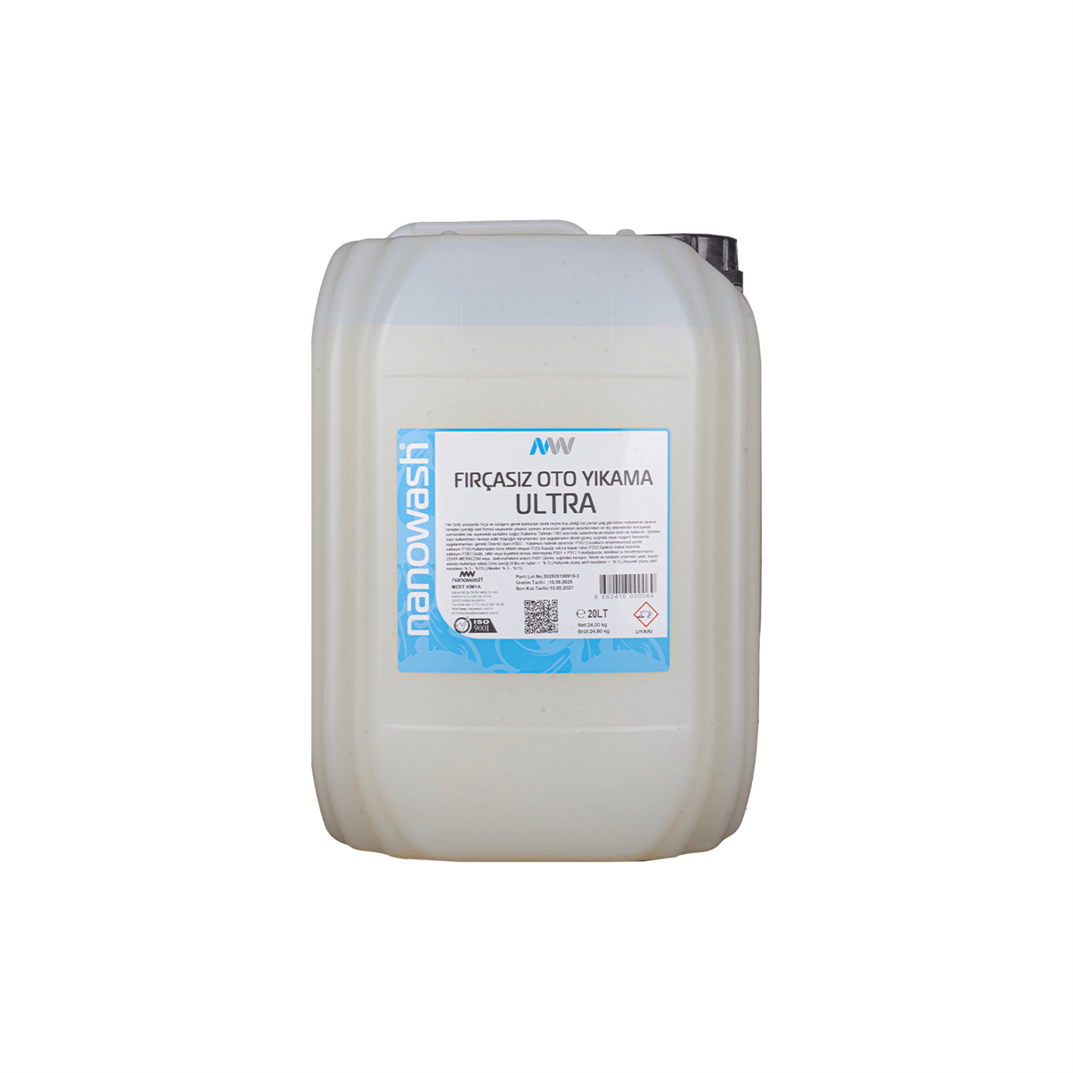 Nanowash Fırçasız Cilalı Oto Yıkama Köpüğü Ultra 20 Lt