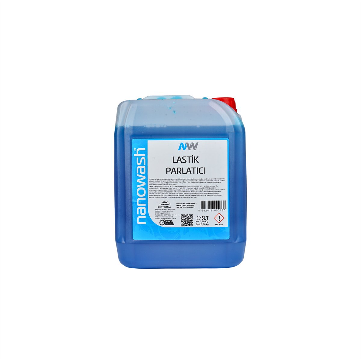 Nanowash Lastik Parlatıcı 5 Lt