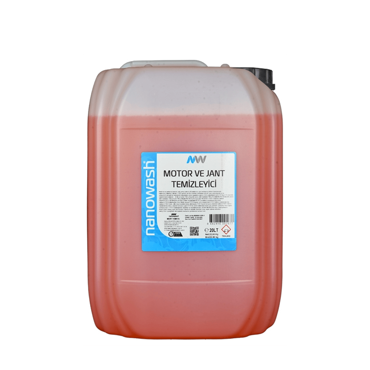 Nanowash Motor Ve Jant Temizleyici 20 Lt