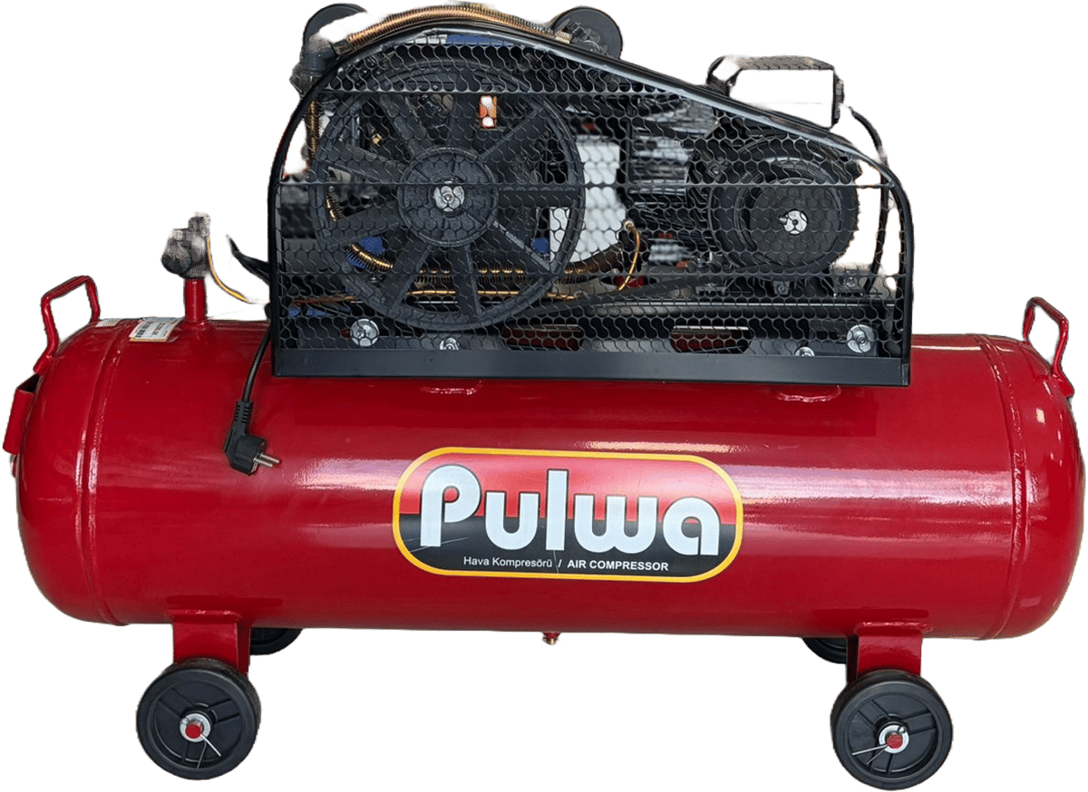 PULWA 100 LT PİSTONLU KOMPRESÖR SESSİZ YAĞSIZ