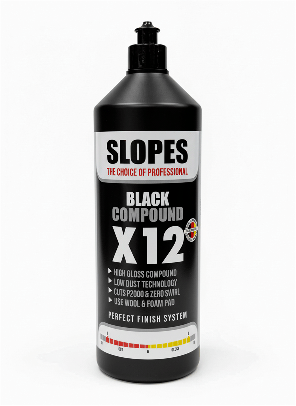 Slopes Black Compound X12 Medıum Cut 1000 GR