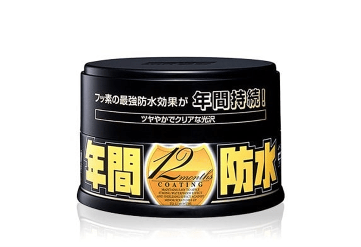 SOFT99 FUSSO COAT 12 AYLIK WAX – KOYU RENK 200 GR
