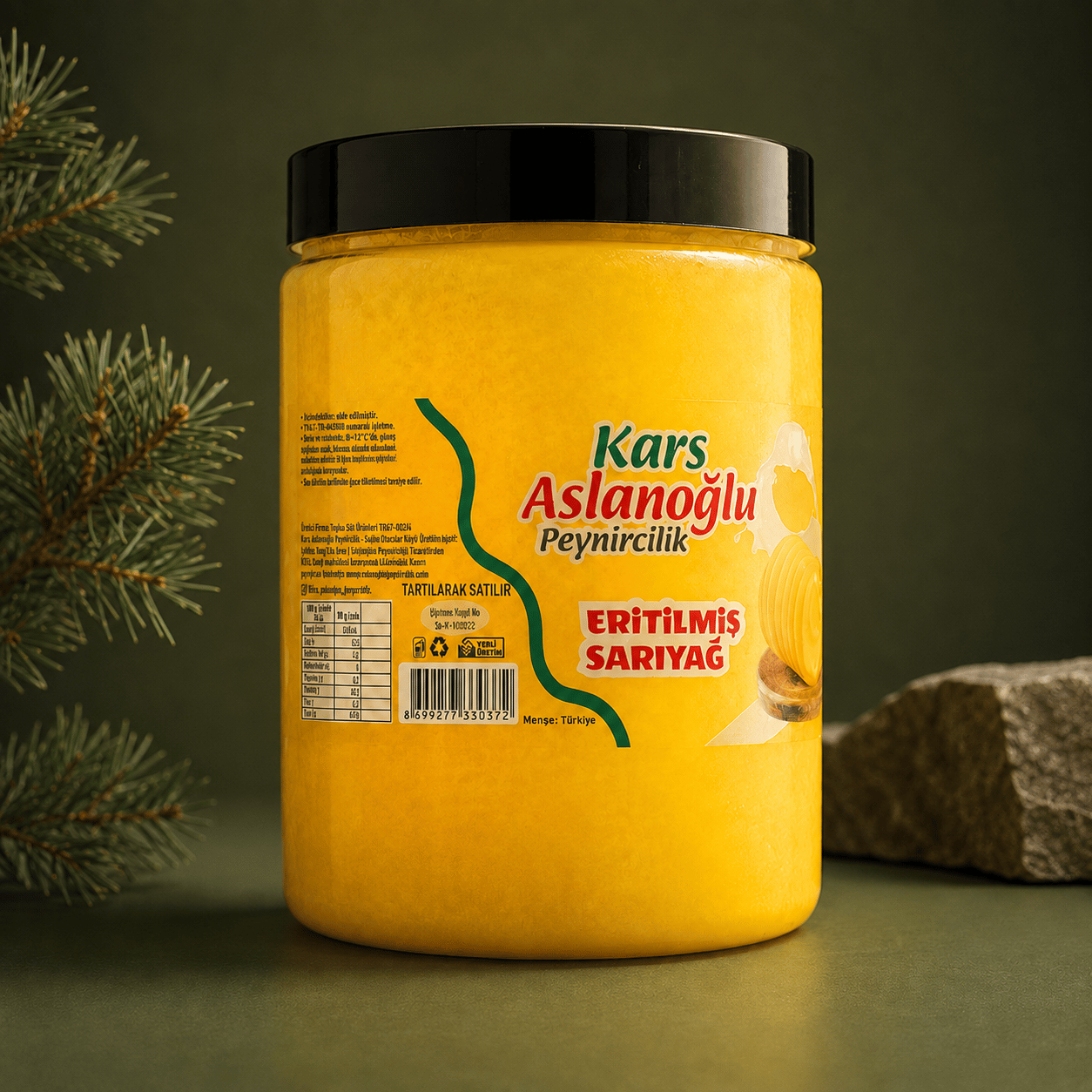 Kars Hakiki Köy Sarıyağ (Sade Yağ) - 1 kg