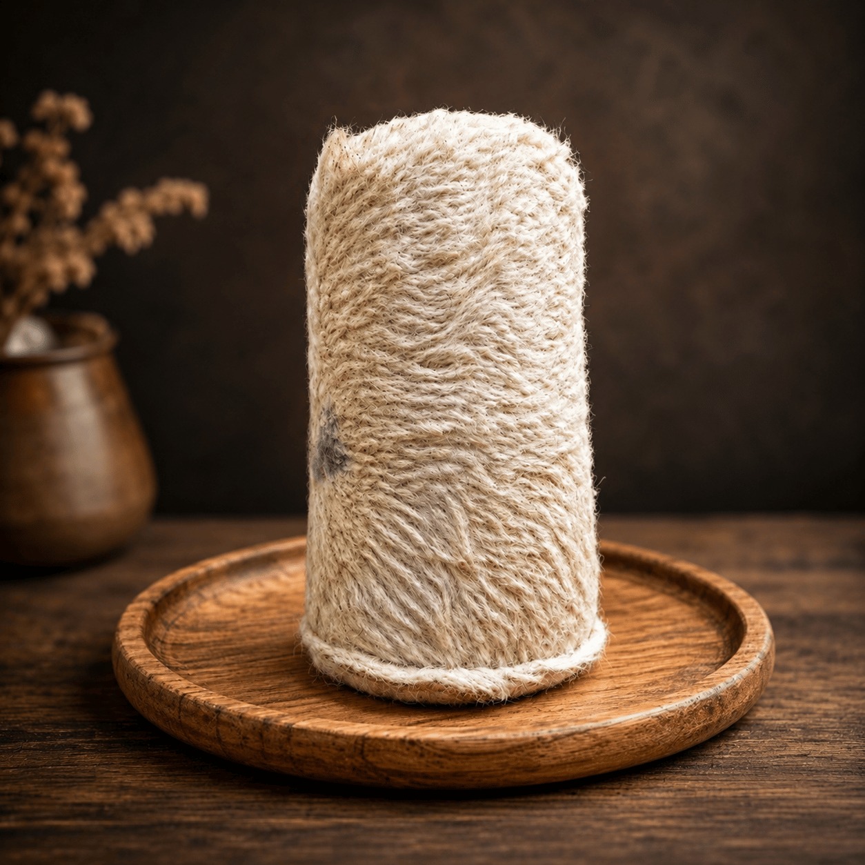 OLGUNLAŞTIRILMIŞ %100 KOYUN SÜTÜ DERİ TULUM 1,200 gr - 1,500 gr