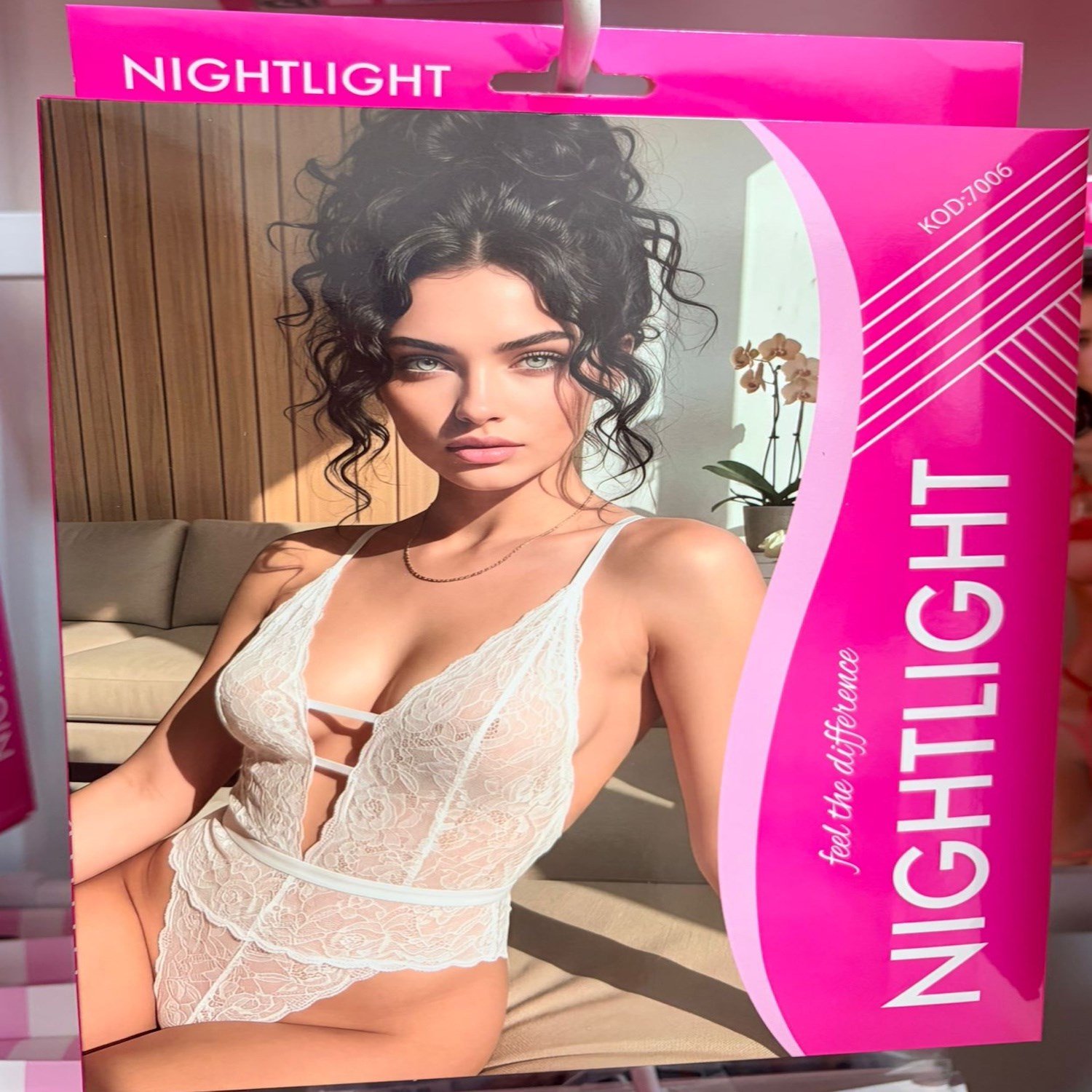 NightLight Beyaz Dantel Model