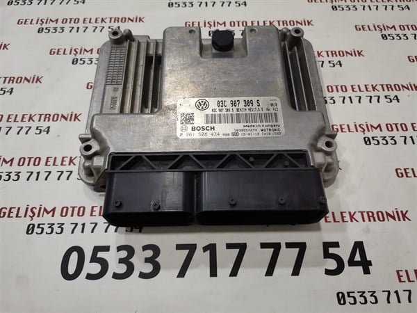 03C907309S 0261S08434 1039S57274 MED17.5.5 VW PASSAT MOTOR BEYNİ
