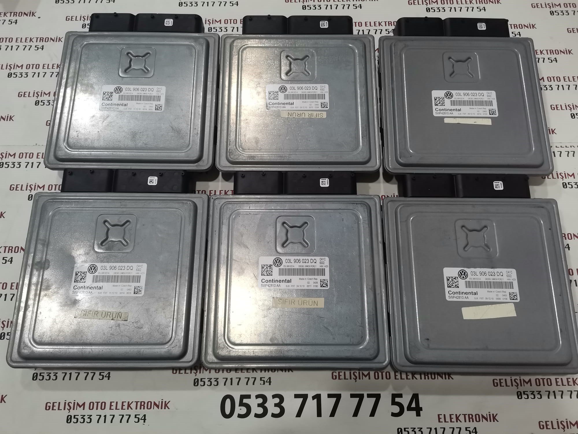 03L906023DQ 03L906023A 5WP42810AA VW TOURAN PCR2.1CAYC MOTOR BEYNİ