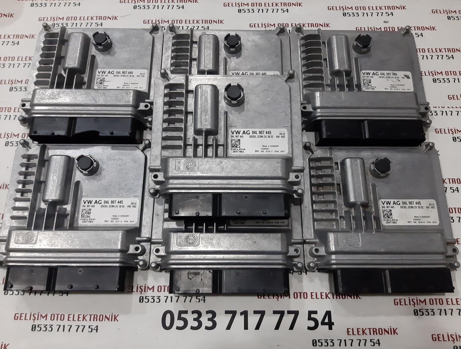 04L907445 28471862 DCM6.2 VW TRANSPORTER  SIFIR MOTOR BEYNİ