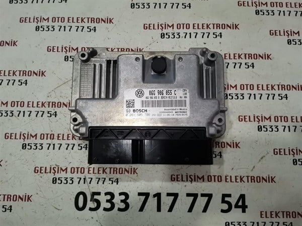 06G906055C ORİJİNAL VW JETTA 2.0 BENZİNLİ MOTOR BEYNİ ECU  MED 17.5.6 
