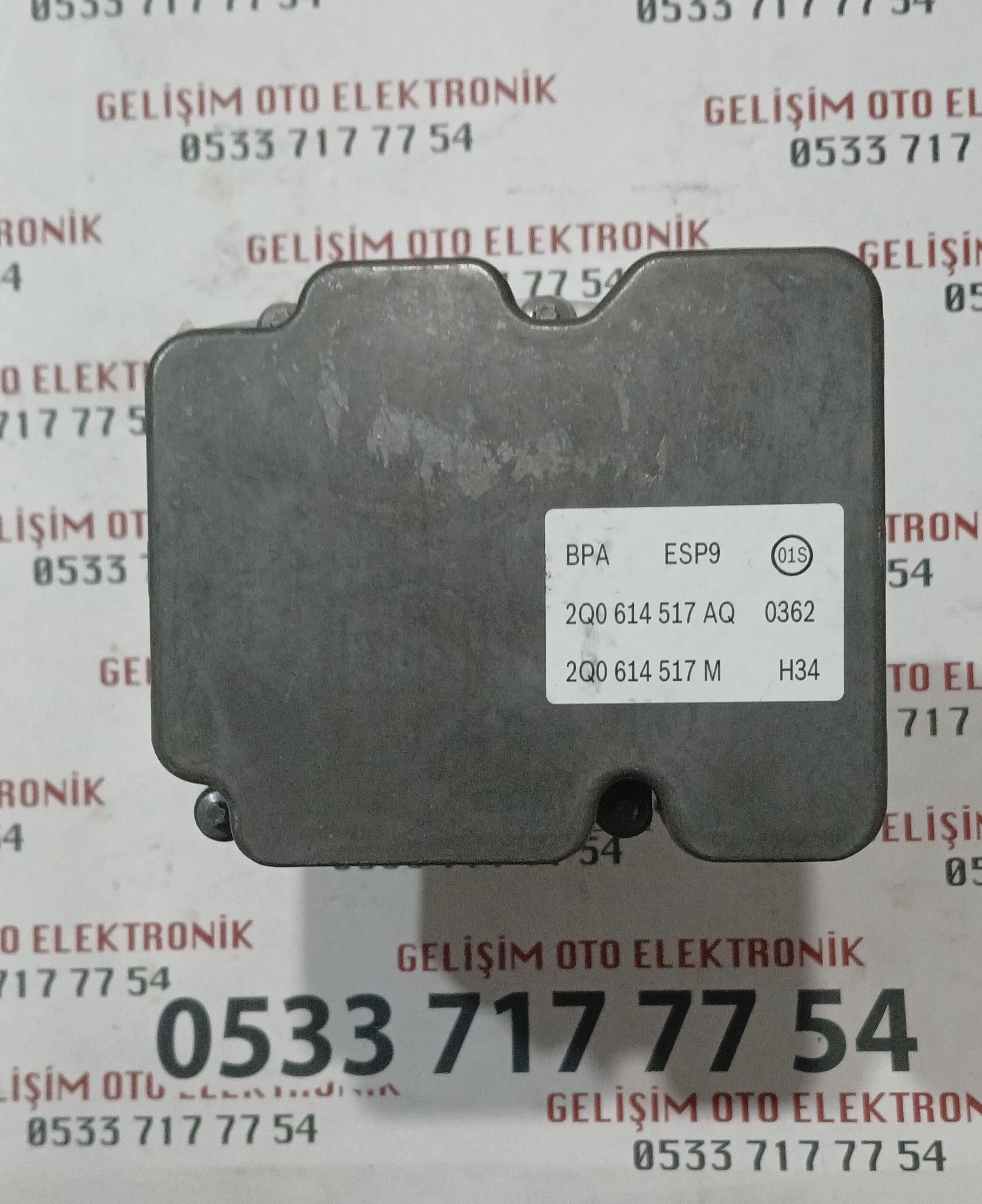 2Q0614517AQ 2Q0614517M 2Q0614517AQ 0265956687 VW POLO SIFIR  ABS BEYNİ