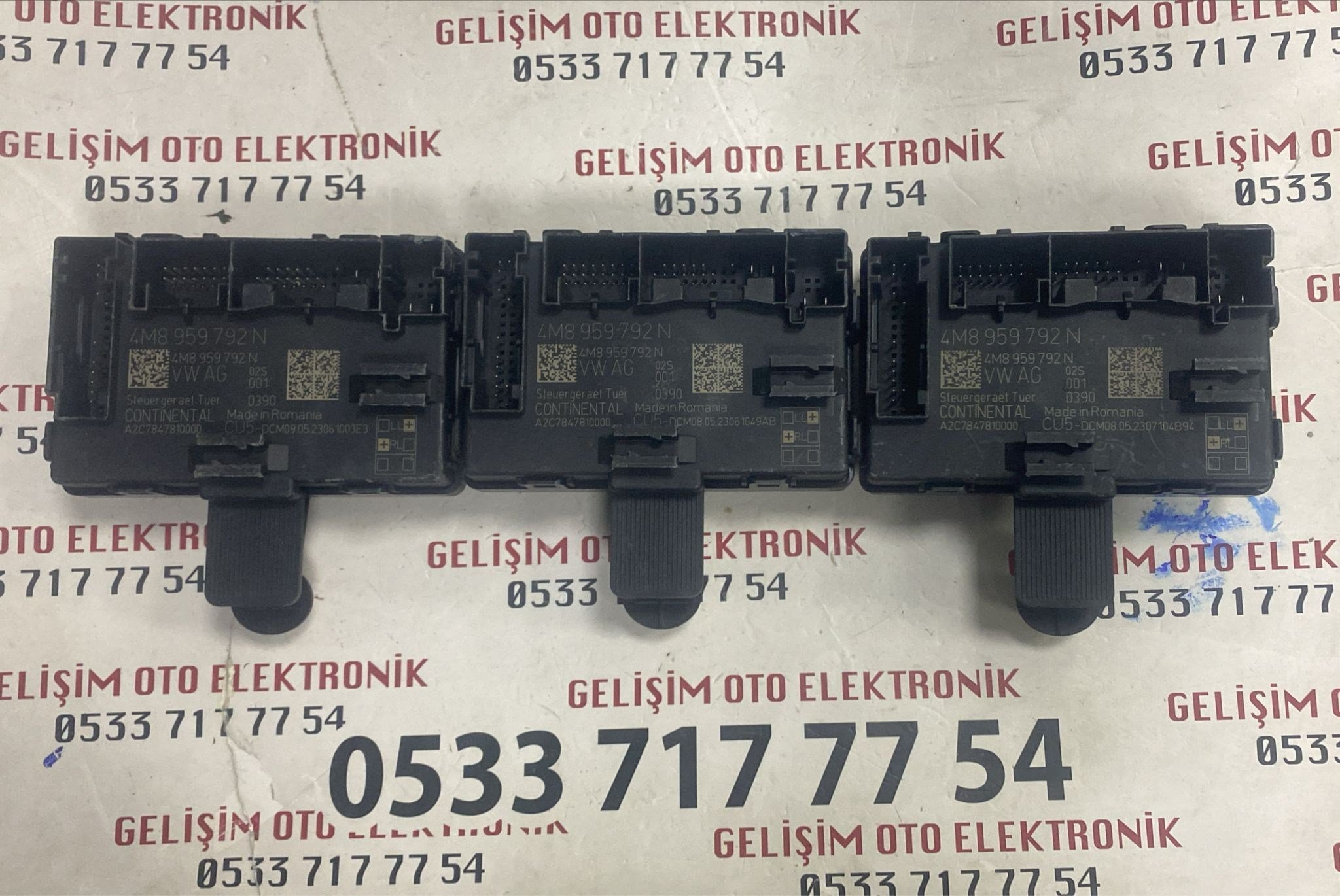 4M8959792N AUDI A4 A5 S4 S5 RS4 RS5 Q7 E-TRON ÖN SAĞ KAPI KONTROL MODÜLÜ BEYNİ