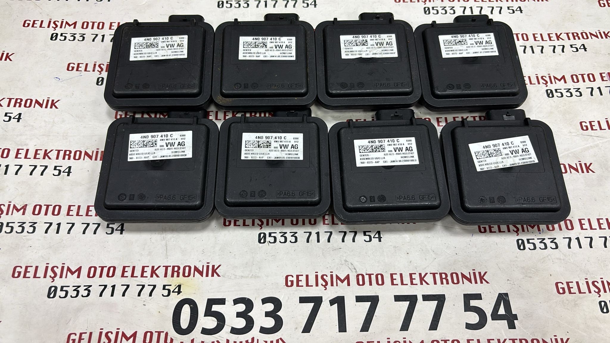 4N0907410C AUDI A4 A5 A6 A7 A8 Q7 Q8 E-TRON HOMELINK GARAJ KAPISI AÇMA KONTROL MODÜLÜ